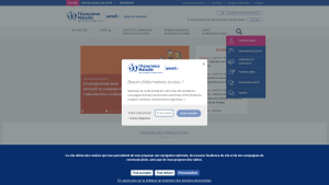 Latest ameli.fr screenshot