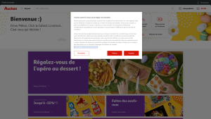 Latest auchan.fr screenshot