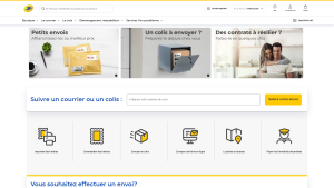 Latest laposte.fr screenshot